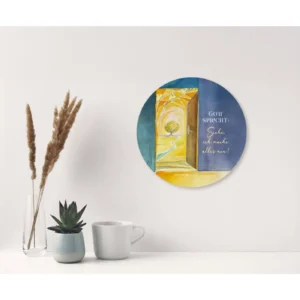 Wandschmuckbild: Kunst (25cm)