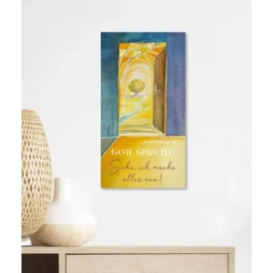 Metallschild: Simone Riedel "Kunst" Jahreslosung 2026