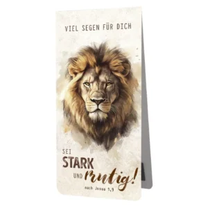 Magnetlesezeichen "Löwe"