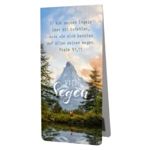 Magnetlesezeichen "Viel Segen" Psalm 91,11