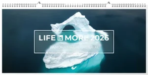 Panoramakalender: Life is more 2026