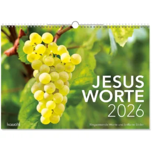 Wandkalender: Jesus Worte 2026