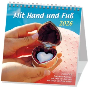 Postkartenkalender: Mit Hand und Fuss 2026
