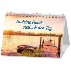 Wochen-Aufstellkalender: In deine Hand stell ich den Tag 2026