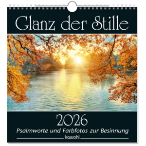 Wandkalender: Glanz der Stille 2026