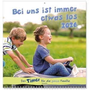 Wand-Kalender: Bei uns ist immer etwas los 2026