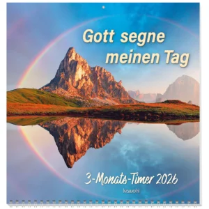 WandKalender: Gott segne meinen Tag 2026