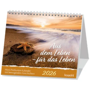 Postkartenkalender: Aus dem Leben - für das Leben 2026