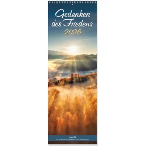 Wandkalender: Gedanken des Friedens 2026