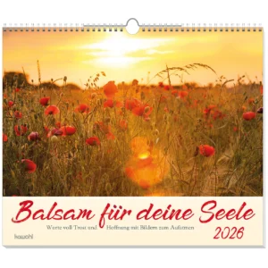 Wandkalender: Balsam für deine Seele 2026