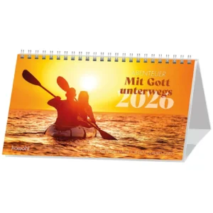 Postkartenkalender: Abenteuer: Mit Gott unterwegs 2026