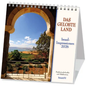 Postkartenkalender: Das gelobte Land 2026
