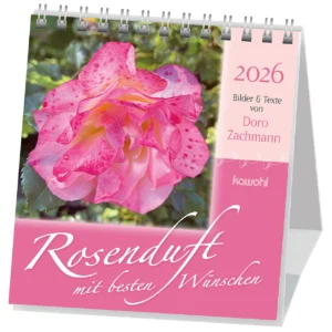 Aufstellkalender: Rosenduft mit besten Wünschen 2026