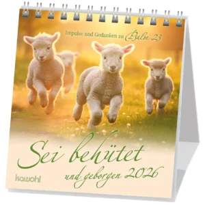 Aufstellkalender: Sei behütet und geborgen 2026