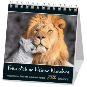 Aufstellkalender: Freu dich an kleinen Wundern 2026