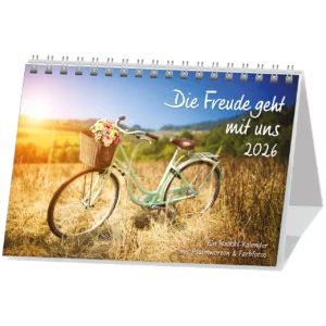 Aufstellkalender: Die Freude geht mit uns 2026