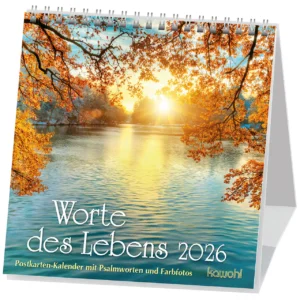 Postkartenkalender: Worte des Lebens 2026
