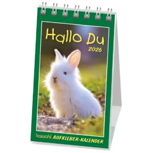 AufkleberKalender: Hallo Du 2026