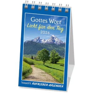 AufkleberKalender: Gottes Wort - Licht für den Tag 2026