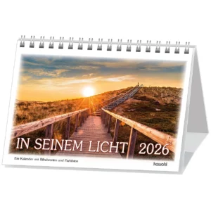 Aufstellkalender: In seinem Licht 2026