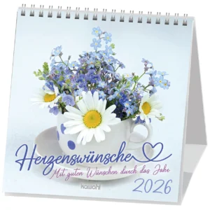 Postkartenkalender: Herzenswünsche 2026