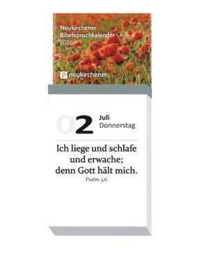 Abreisskalender: Neukirchener Bibelspruchkalender 2026