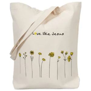 Baumwolltasche "Love like Jesus"