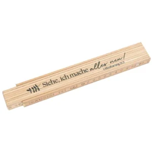 Zollstock aus Holz: Jahreslosung 2026