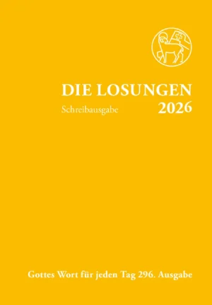 Losungen 2026 Schreibausgabe gelb (Schweizer Ausgabe)