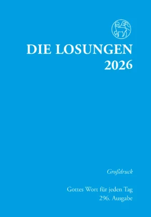 Losungen 2026 hellblau (Großdruck)