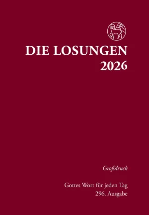 Losungen 2026 rot (Großdruck)