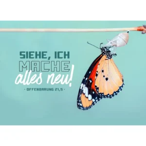 Postkarte "Schmetterling" Jahreslosung 2026