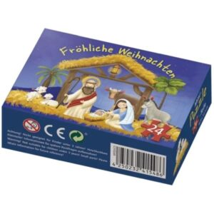 Mini-Puzzle: Weihnachtskrippe