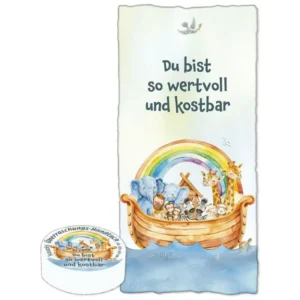 Überraschungs-Handtuch: Du bist so wertvoll und kostbar