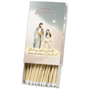 Zündholzbox: Gesegnete Weihnachten