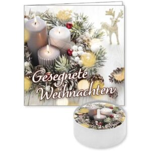 Lichtgruß: Gesegnete Weihnachten