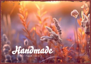 Metallschild: Handmade