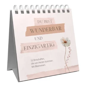 Aufstellbuch: Du bist wunderbar und einzigartig