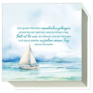 Notizblock: Von guten Mächten wunderbar