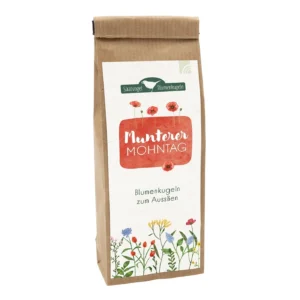 Blumenkugeln "Munterer Mohntag"