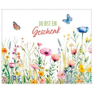 Mikrofasertuch "Du bist ein Geschenk"