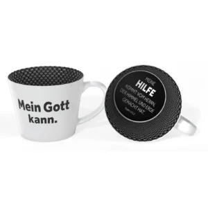 Tasse: Mein Gott kann.
