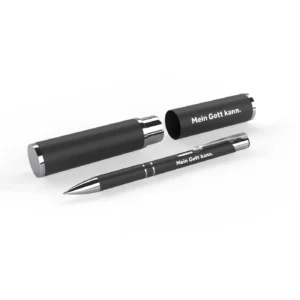 Kugelschreiber im Etui: Mein Gott kann