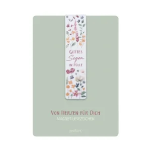 Magnet-Lesezeichen „Gottes Segen in Fülle“