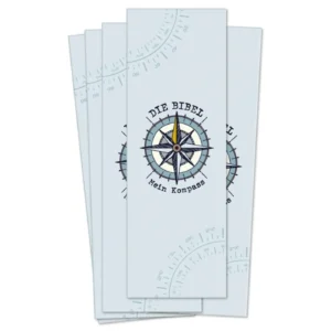 Lesezeichen "DIE BIBEL - Mein Kompass" (10 Stk.)