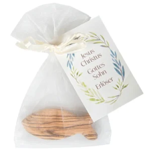 Handschmeichler "Fisch" - Olivenholz