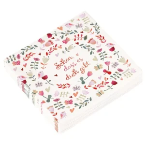 Servietten "Schön, dass es dich gibt!"