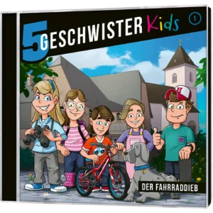 5 Geschwister Kids - Folge 1: Der Fahrraddieb (Hörspiel - CD)