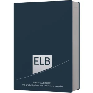 Elberfelder Bibel. Die große Studien- und Kommentarausgabe Leder, Platinschnitt
