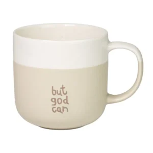 Tasse "but god can"